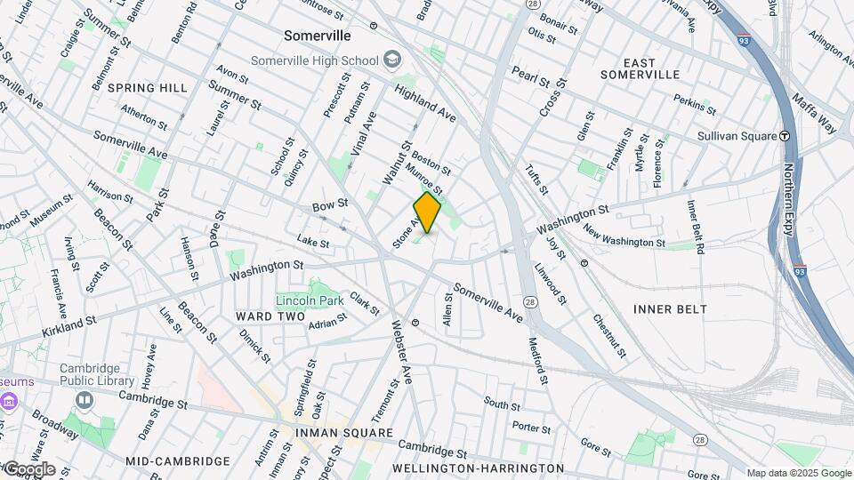 16 Homer Sq, Unit 1A Map and Location Details