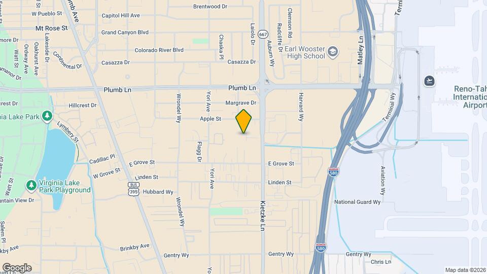 2177 Kietzke Ln Map and Location Details