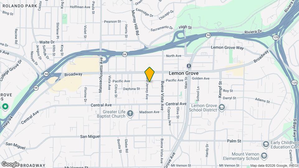 3281 New Jersey Ave Map and Location Details