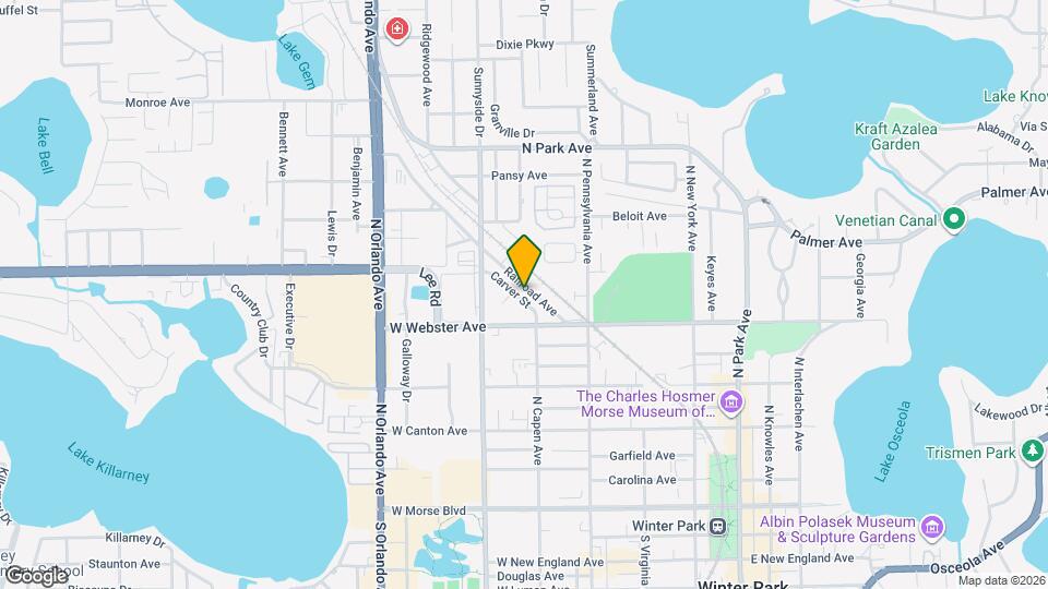 830 Carver St Map and Location Details