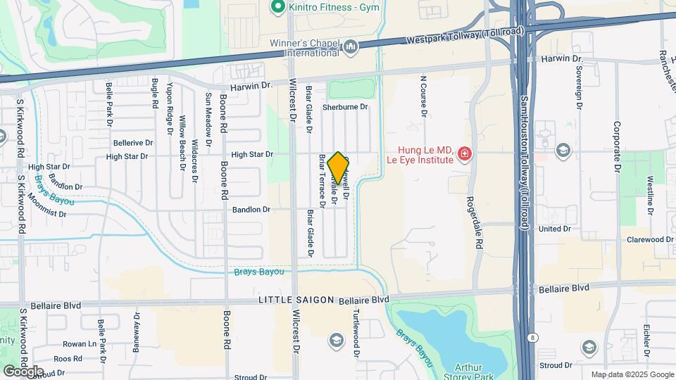 6415 Grandvale Dr Map and Location Details