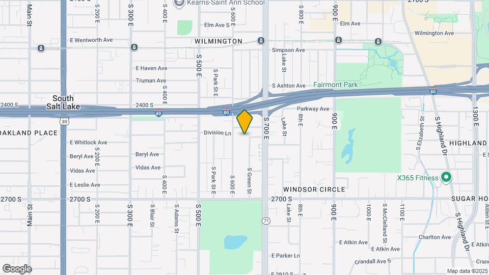 2490 S Green St Map and Location Details