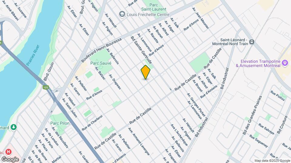 11122 Pigeon Av Map and Location Details