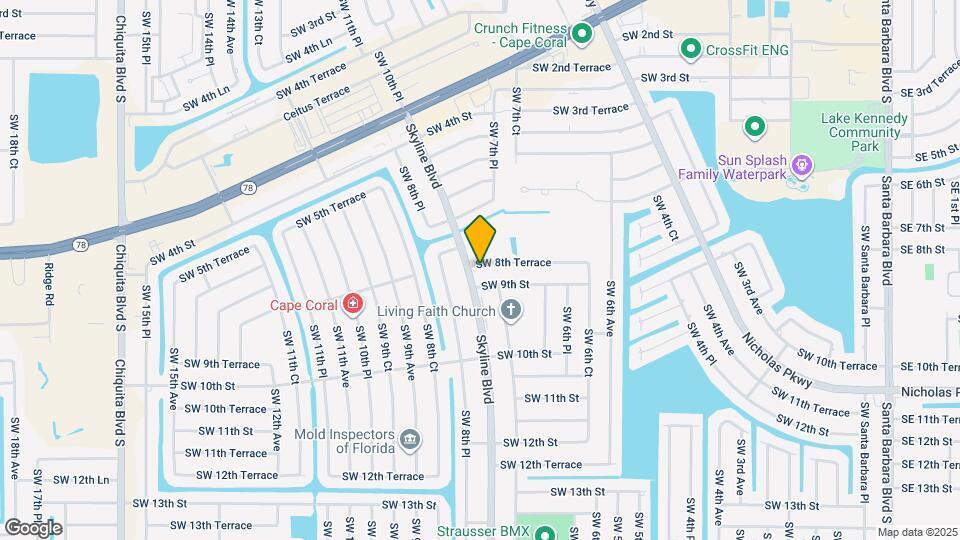 746 SW 8th Ter Map and Location Details