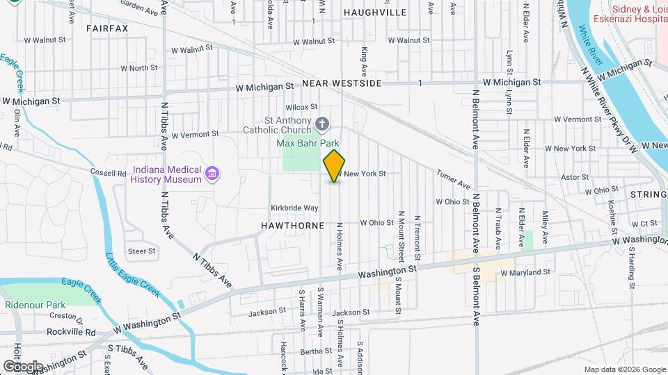 264 N Holmes Ave Map and Location Details