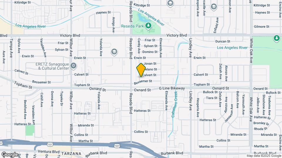 18427 Bessemer St Mapa y Detalles de la Ubicación