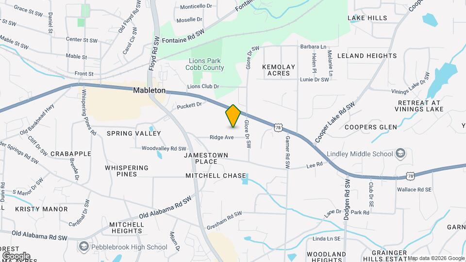 498 Ridge Ave Map and Location Details