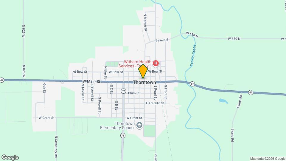 104 W Main St Map and Location Details