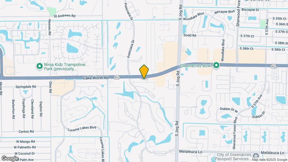 6823 Broadwater Ln Map and Location Details