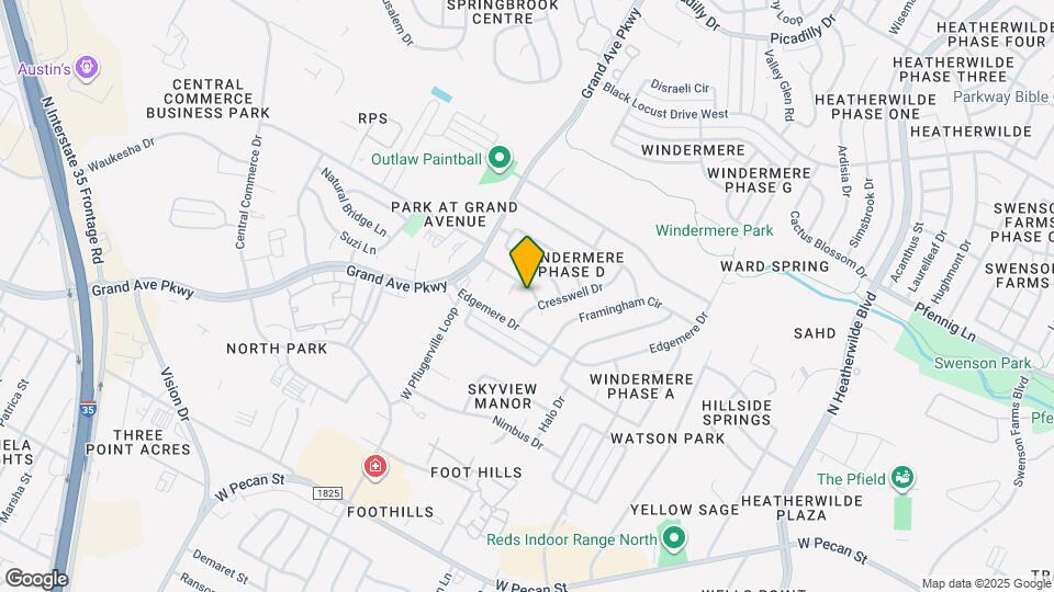 1205 Ivybridge Dr Map and Location Details