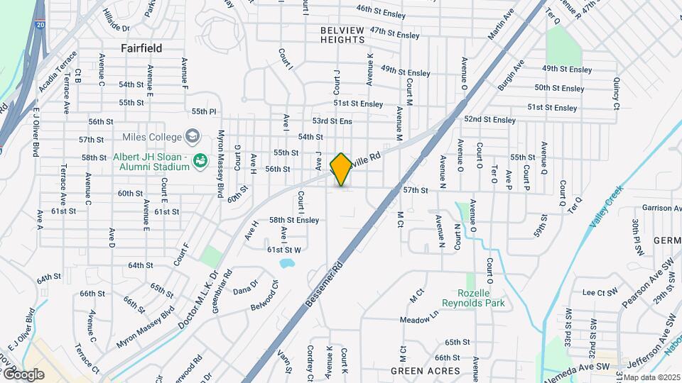 1045B 57th St Map and Location Details