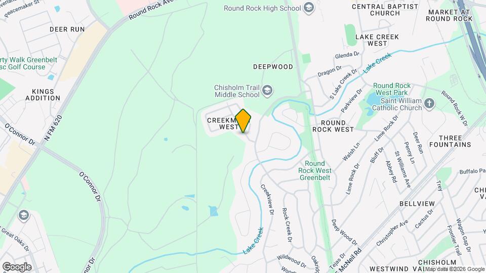 608 Creekmont Dr Map and Location Details