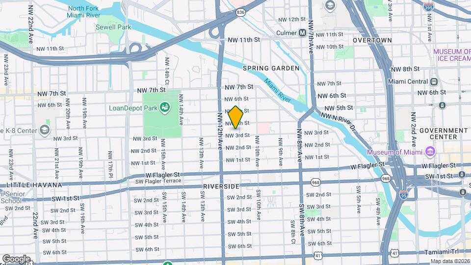 308 NW 11th Ave Mapa y Detalles de la Ubicación