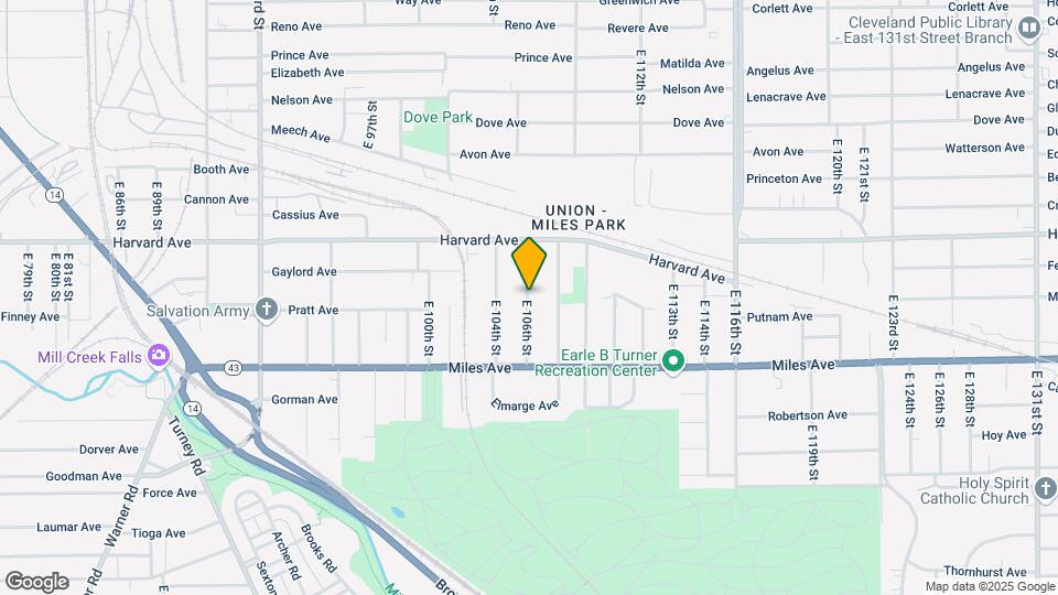 4109 E 106th St Map and Location Details