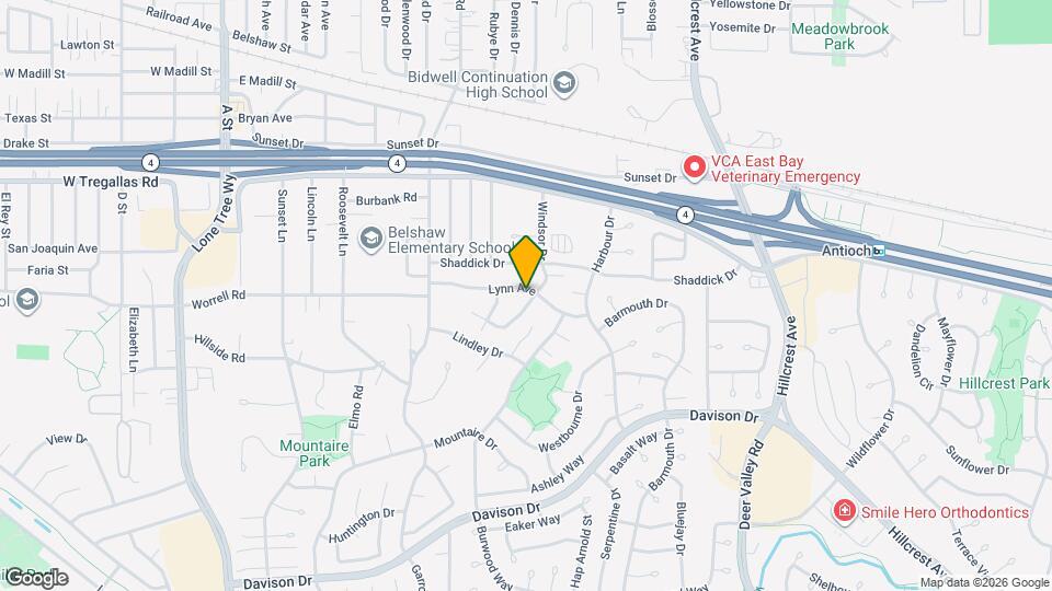 620 Lynn Ave Map and Location Details