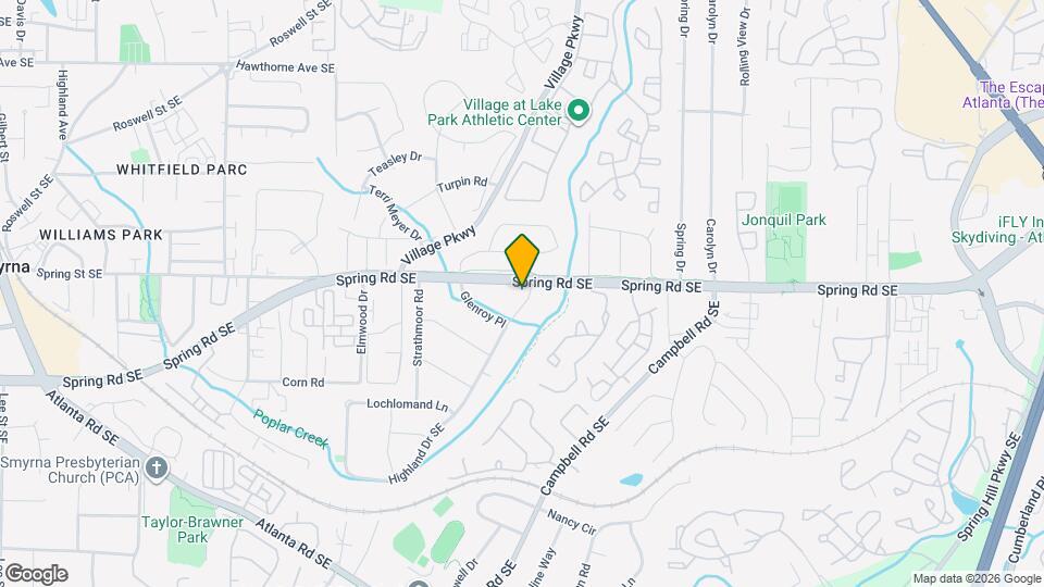 2866 Highland Dr SE Map and Location Details