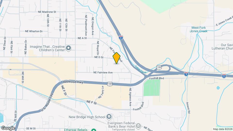 Foothill Retirement Center Map and Location Details