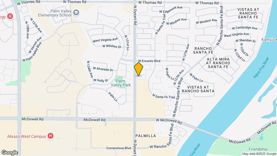 12934 W Holly St Map and Location Details