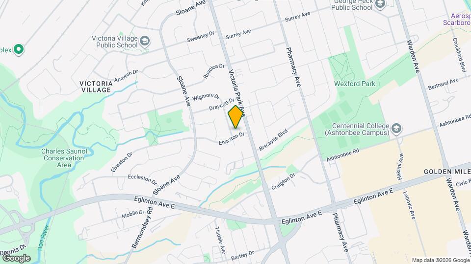 26 Elvaston Dr Map and Location Details