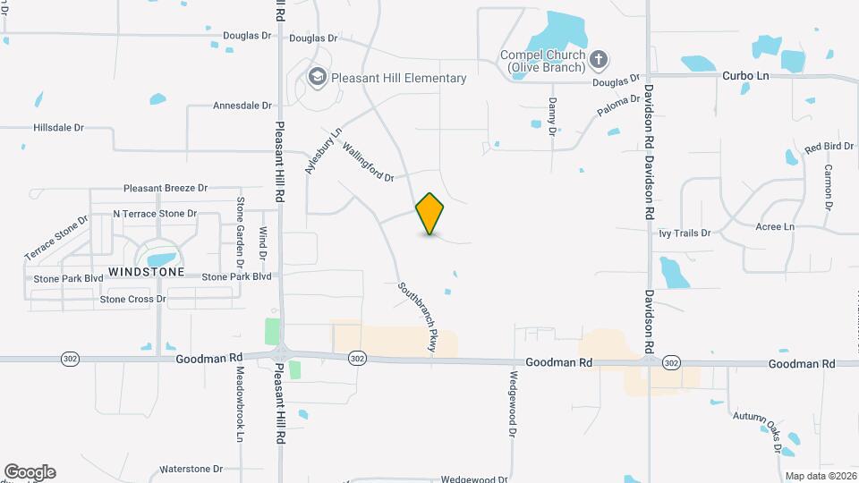 5445 Branch View Dr Map and Location Details