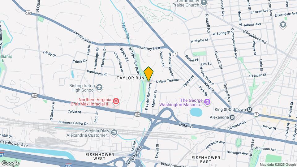 218 E Taylor Run Pkwy Mapa y Detalles de la Ubicación