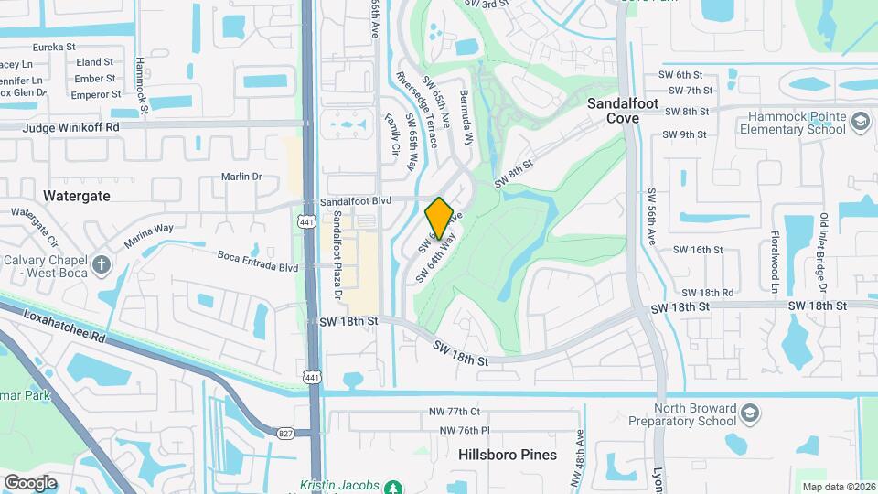 1531 SW 64th Way Map and Location Details