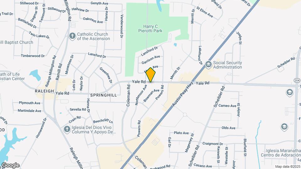 4477 Yale Rd Map and Location Details