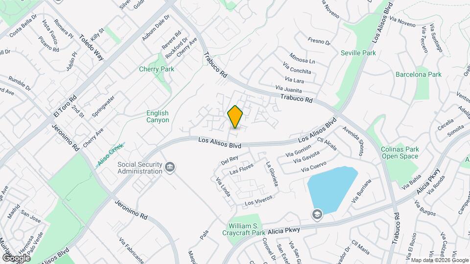 23072 Vía Pimiento Map and Location Details