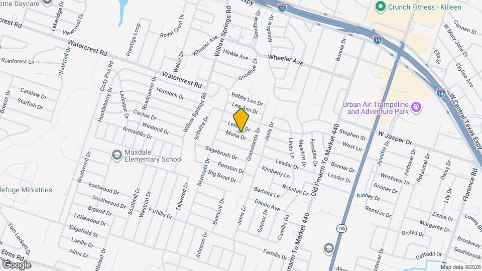 1701 Mona Dr Map and Location Details