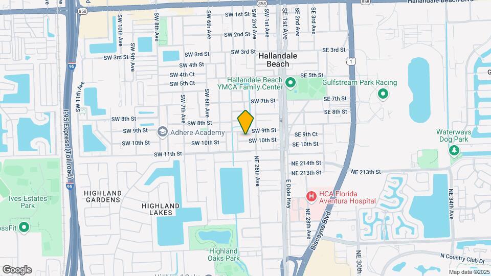 216 SW 10th St Map and Location Details