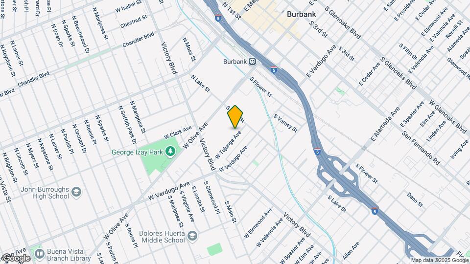 229 West Tujunga Map and Location Details