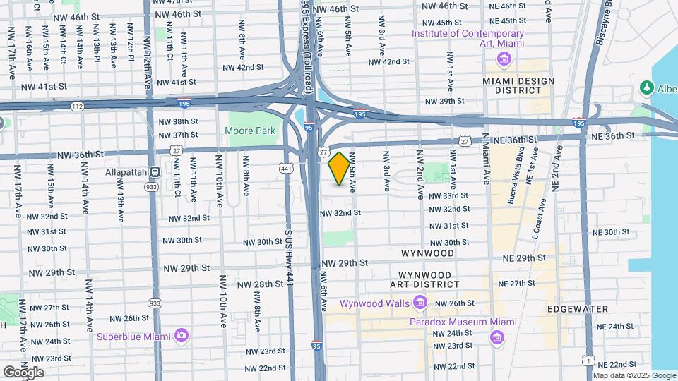 541 NW 33rd St Map and Location Details
