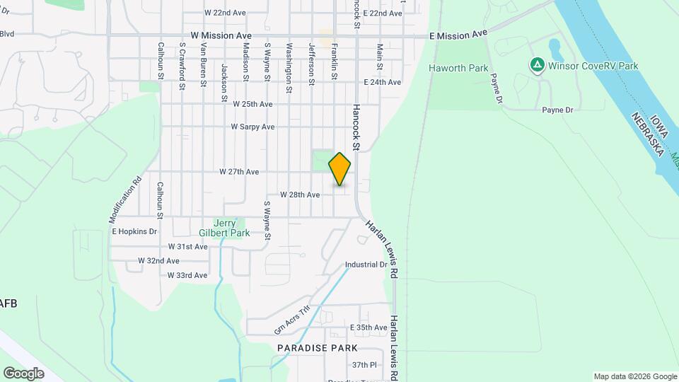 2711 Franklin St Map and Location Details