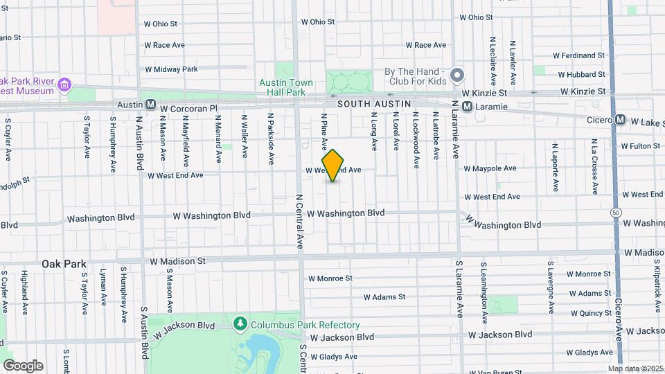 139 N Pine Ave Map and Location Details