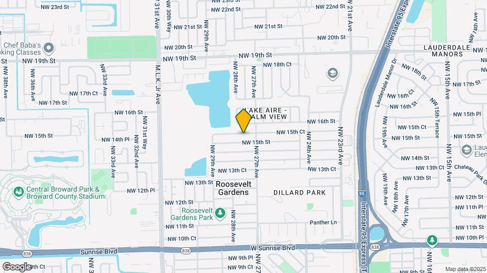 2730 NW 15th Ct Mapa y Detalles de la Ubicación