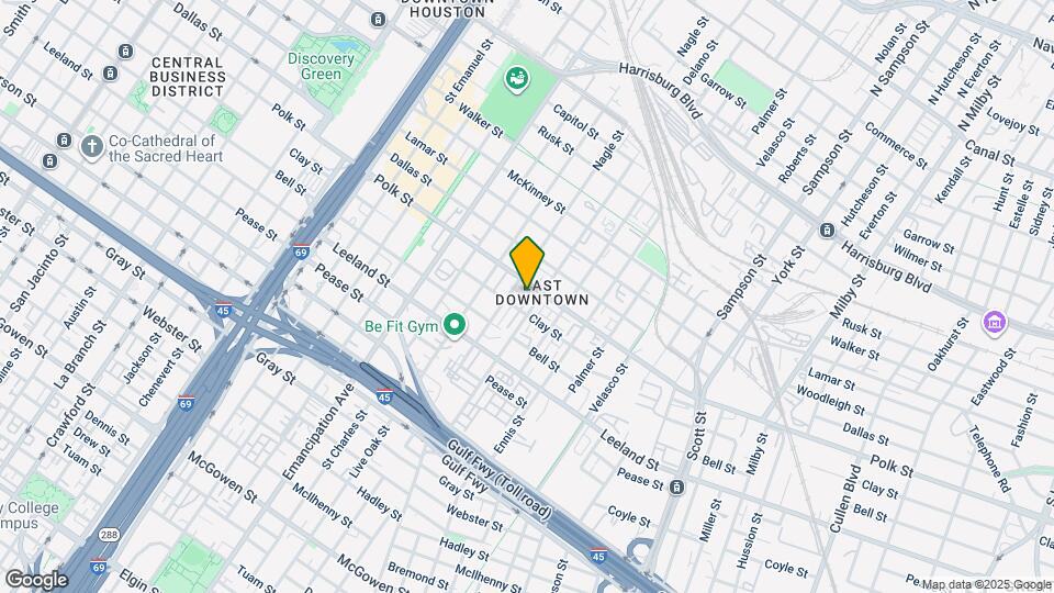 1310 Delano St Map and Location Details