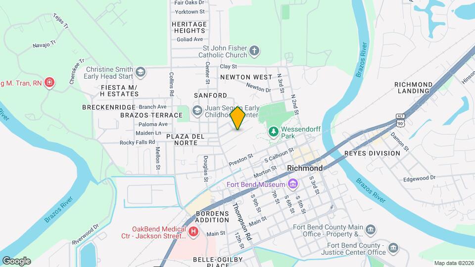 710 Fields St Map and Location Details