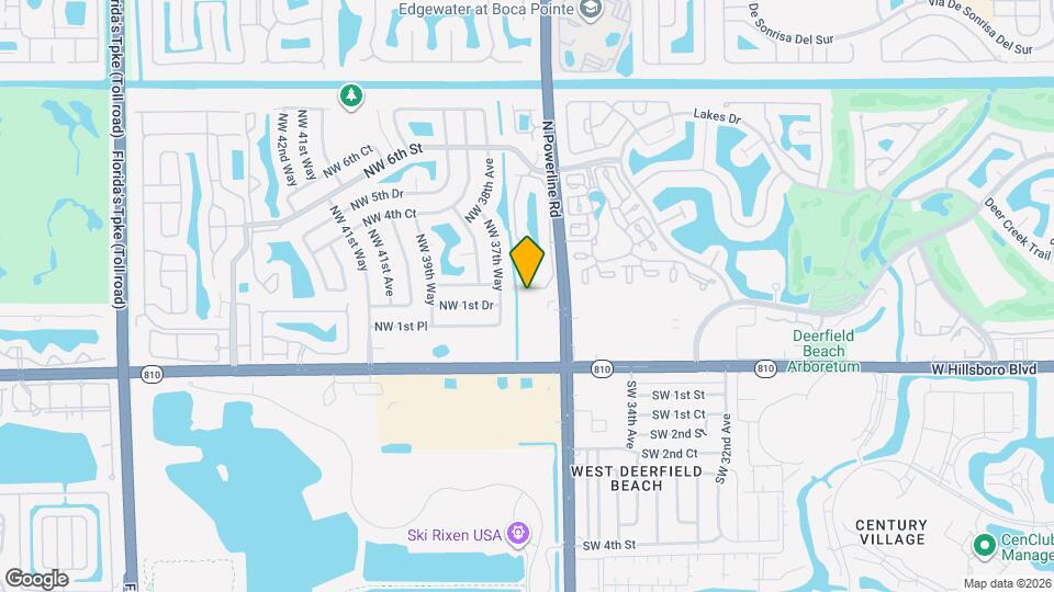 283 NW 36th Ave Map and Location Details