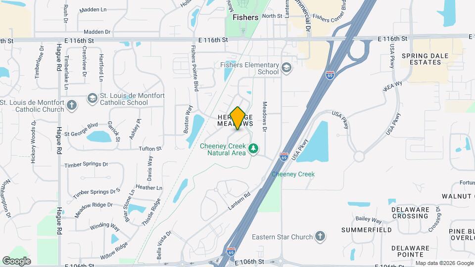 11205 Founders Pl Map and Location Details