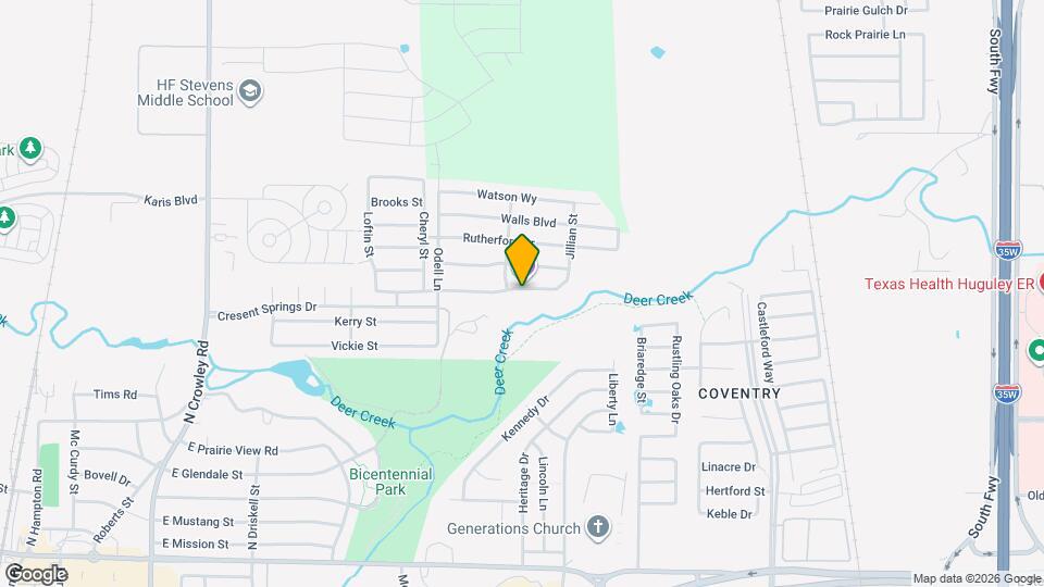 808 Hutchins Dr Map and Location Details