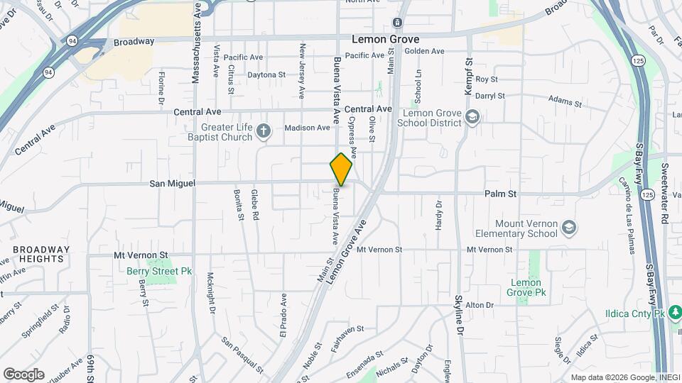 2671 Buena Vista Ave Map and Location Details