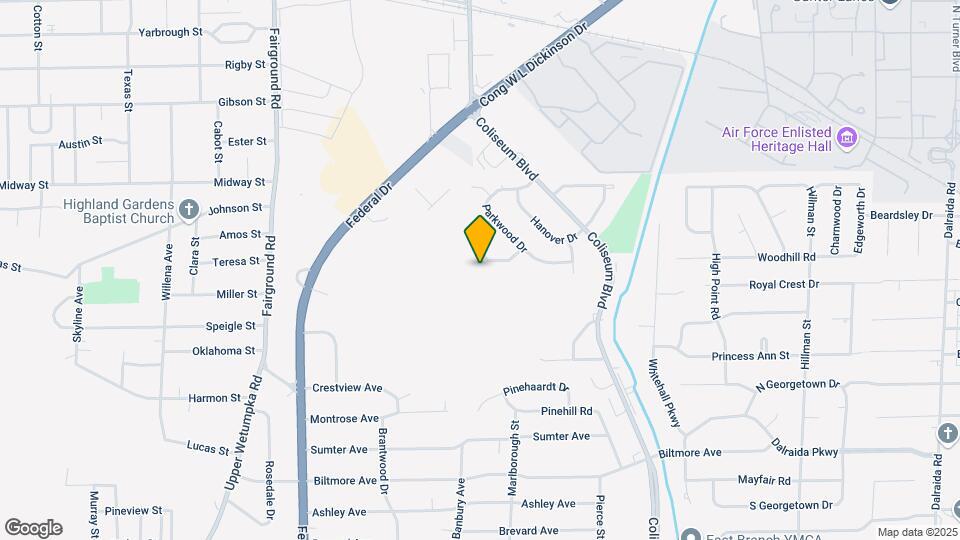 957 Parkwood Ct Map and Location Details
