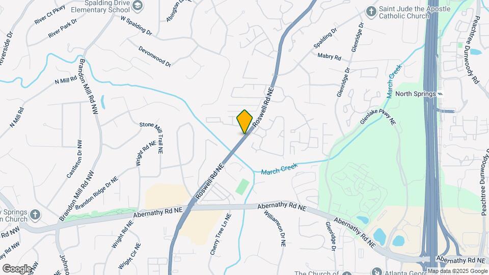 6892 Roswell Rd NE Map and Location Details