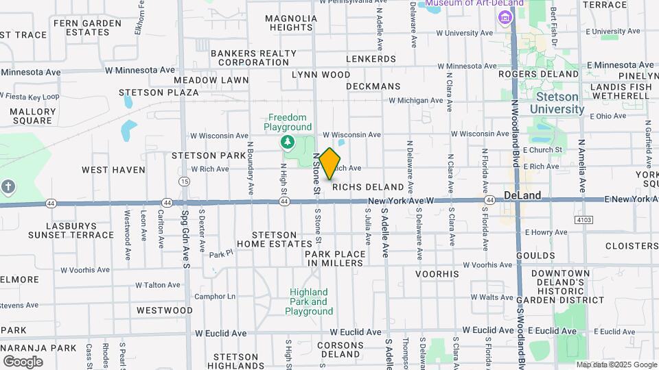 621 W Indiana Ave Map and Location Details