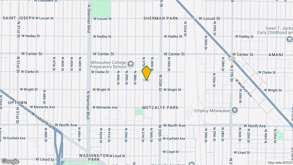 2530 N 37th St Map and Location Details