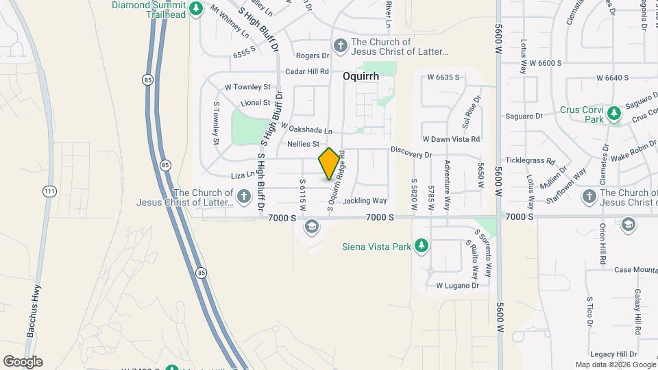 6046 Miners Mesa Dr Mapa y Detalles de la Ubicación