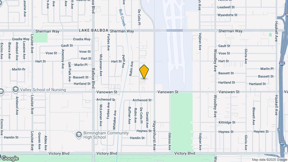 6840 De Celis Pl Map and Location Details