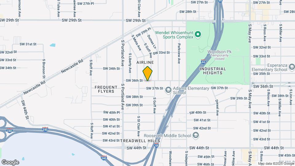 3520 SW 36th St Map and Location Details