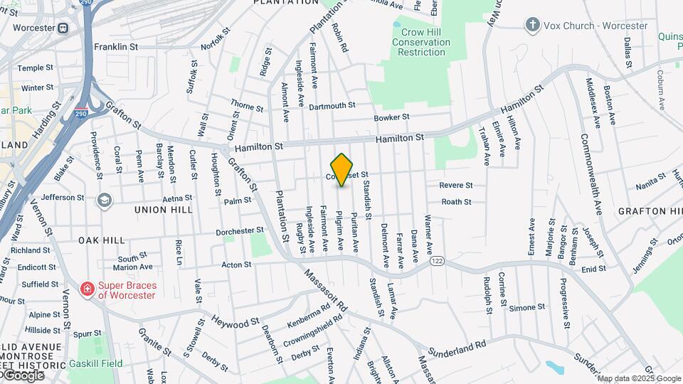 151 Pilgrim Ave, Unit 2 Mapa y Detalles de la Ubicación