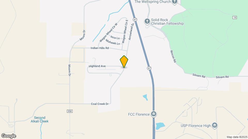 344 Arrowhead Dr Map and Location Details